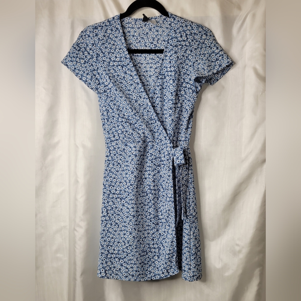 H&M Divided wrap mini dress